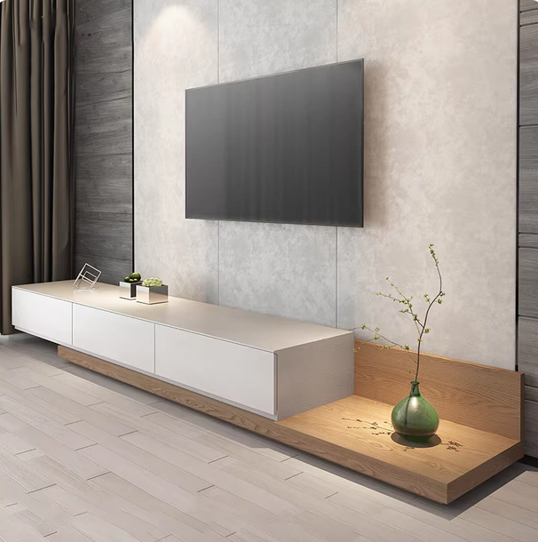 北欧伸缩电视柜客厅家用 