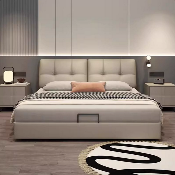 真皮床主卧高端大气 